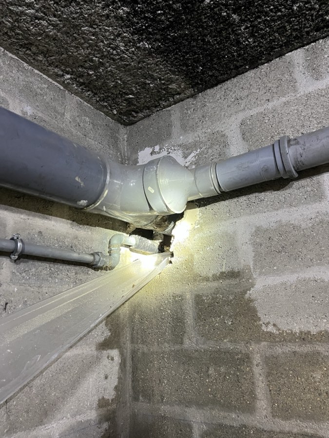 Canalisation evacuation pvc sartrouville