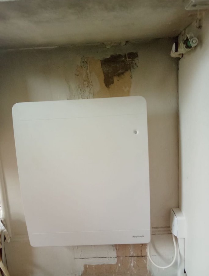 Installation radiateur noirot viroflay